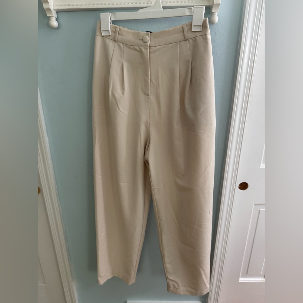 Lulu's Classic Cream Trousers